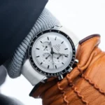 Omega - Speedmaster -  Rubber Strap - White - Image 3