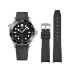 Omega - Seamaster -  Rubber Strap - Black