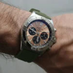 Breitling - Chronomat -  Rubber Strap - Green - Image 2
