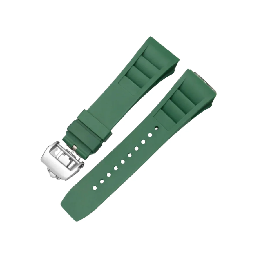 Yeni Proje (65) Richard Mille - 011-035-050-052-057-065 - Rubber Strap - Green - Image 1