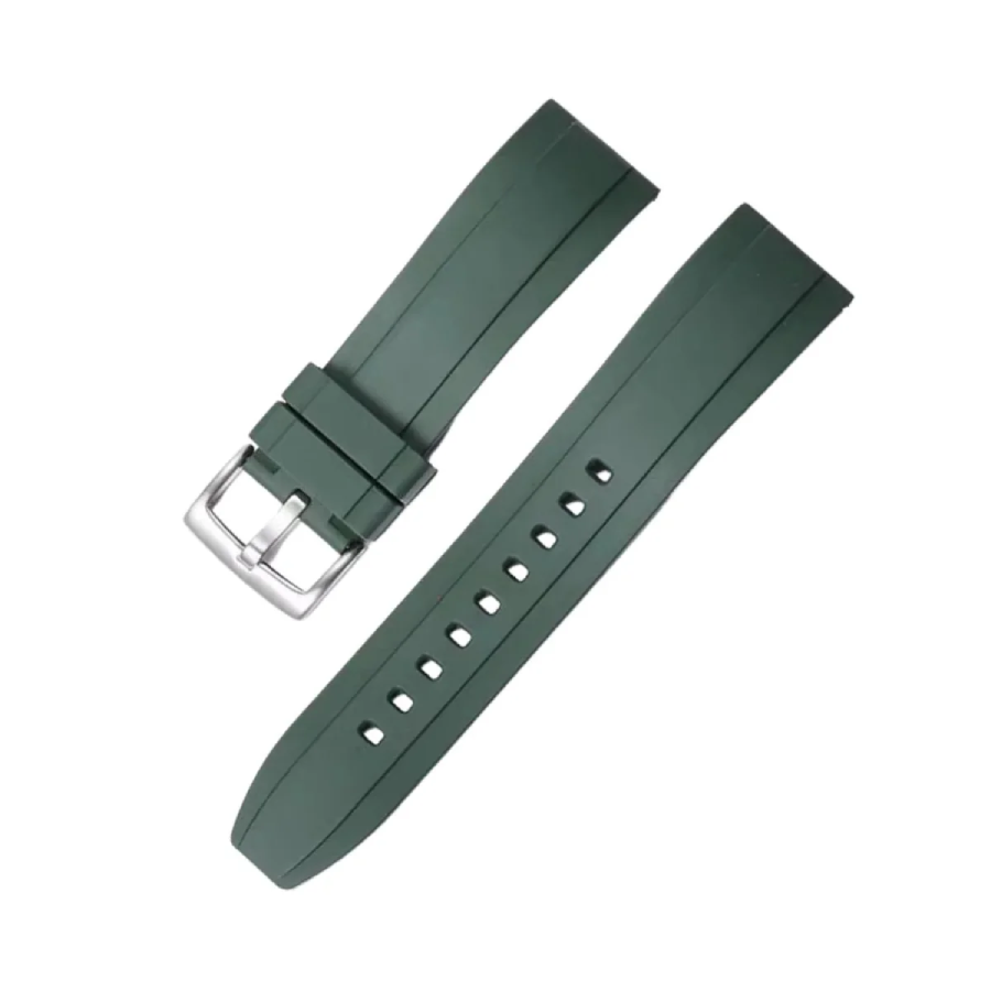 Yeni Proje (69) Breitling - Navitimer - Rubber Strap - Green - Image 1