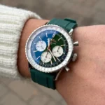 Breitling - Navitimer -  Rubber Strap - Green - Image 2
