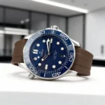 Omega - Seamaster -  Rubber Strap - Brown - Image 2
