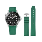Omega - Seamaster -  Rubber Strap - Green