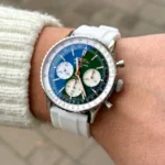 Breitling - Navitimer -  Rubber Strap - White - Image 2