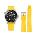 Omega - Seamaster -  Rubber Strap - Yellow