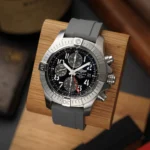 Breitling - Avenger -  Rubber Strap - Grey - Image 2