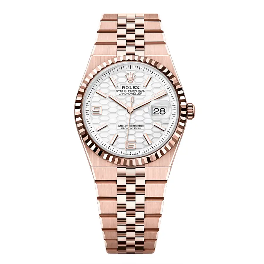 Yeni Proje - 2026-05-03T191609.660 Rolex Land Dweller M127335-0001 "Everose Gold" Perfect Super Clone - Image 1