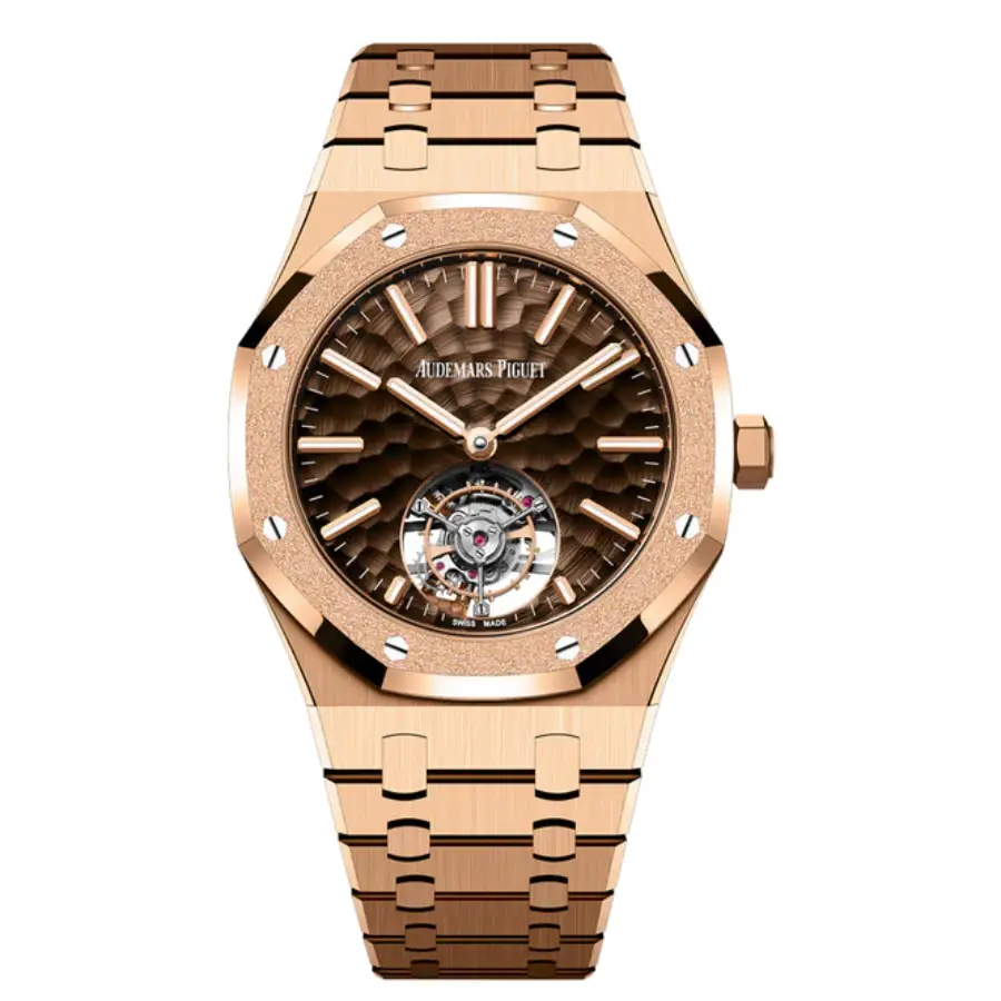 Yeni Proje - 2026-07-01T002722.589 AP Royal Oak 26730OR.GG.1320OR.01 Selfwinding Flying Tourbillon Ultra Realistic Replica - Image 1