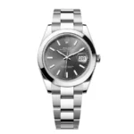 Rolex Datejust 126300 "Smoke Grey Dial Oyster" Premium Clone Replica